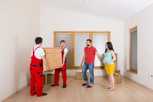 Secure transportation vehicles for office relocation in Storage Barnet